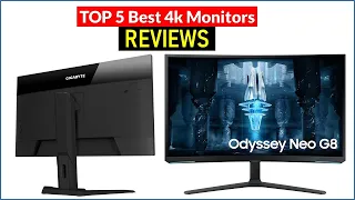 ✅ BEST 5 4k Monitors Reviews | Top 5 Best 4k Monitors - Buying Guide