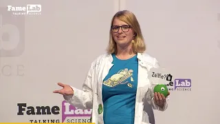 Ulrike Neumann - Mikroalgen als Nahrungsmittel der Zukunft - FameLab Bielefeld 2019