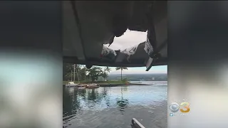 Video Captures Moment Hawaii Lava Bomb Hits Tour Boat, Injures 23