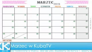 K info: wydanie 13 - Marzec w KubaTV