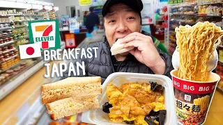 6 AM 7-Eleven Breakfast & BEST Airline Ramen?! Japan Airlines Business Class FOOD REVIEW