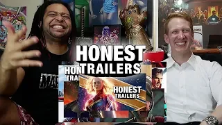 Honest Trailers | MCU REACTION!! (Sooo True!!)