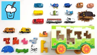 Animal vehicles collection with tomica Snoopy Toy Story voov ブーブ 変身