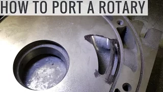 How to Port a Rotary Engine For More Power