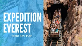 Expedition Everest Front Row POV - Full Ride at Walt Disney World