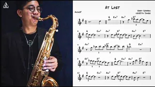 At Last (Eata James) transcription for saxophone