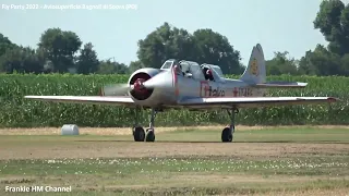 Yakovlev YAK-52 approach and landing