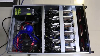 Nvidia P106 100 Ethereum GPU Miner Performance Test