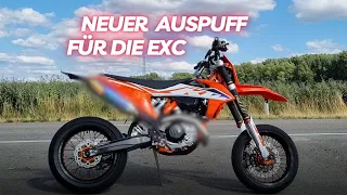 FMF Für die EXC | Auspuff umbauen KTM EXC 450 2023