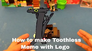 Toothless Dancing Meme with Lego #toothless