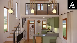 Superb Loft-Type Tiny House Design Idea (4x4 Meters Only)