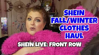 SHEIN Live : Front Row | Fall/Winter Clothes HAUL | September 23, 2023