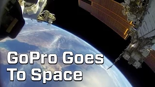 Astronaut Captures Spacewalk On GoPro