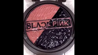 블랙핑크 로고 만들기   Making Blackpink Logo Waffle