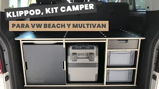 Klippod: montaje Kit Camper para VW Beach y Multivan. Video instrucciones.