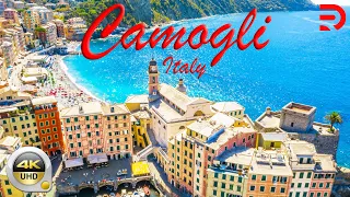 Camogli - Italy | A Coastal Resort Town by The Ligurian Sea | 4K - [UHD]