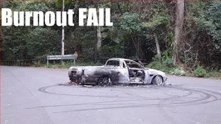Epic Burnout Fails 2022|Most viewed burnout fail clips of all time|Reckless drivers compilation