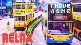 Relaxing Bus Sound [ Shiny Background ] 60 mins (1 Hour ASMR) + Sleep Sounds + anti stressful