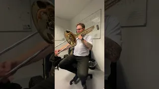 More full tilt practice.. contrabass trombone
