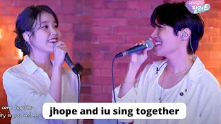 BTS NEW SONG | jhope & IU sing Equal Sign together on IU's palette