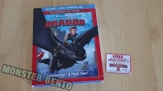 How To Train Your Dragon Blu-ray | DVD | Digital Copy Unboxing & Review