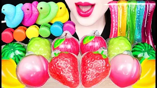 ASMR FRUIT JELLY GUMMY 신상 과일 젤리 먹방 EATING SOUNDS