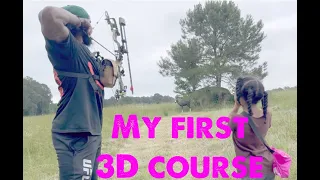 Archery journey with E series; My First 3D Course!!!