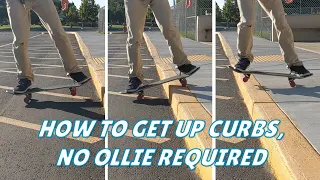 How To Get Up A Curb If You Can’t Ollie (Jason’s Skate Basics)