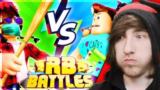 KREEKCRAFT VS DENIS! [Reaction] Roblox RB Battles Championship