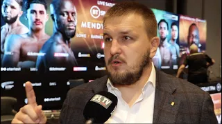 "DO YOU HAVE THE B******* TYSON?" - ALEX KRASSYUK CONFIRMS USYK ATTENDANCE / REACTS TO "SLAP" THREAT