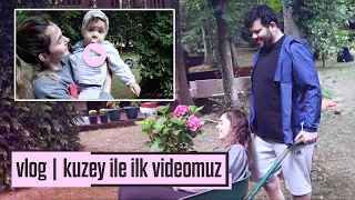 Vlog #1 Kuzeyle İlk Videomuz! Yeni Evimizin Bahçesini Yeniliyoruz - Ekip Biçiyoruz