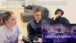 Reacting To Jimin and Jung Kook dancing together