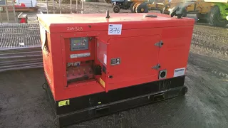 2010-MACGEN 35 SUPER SILENT DIESEL GENERATOR