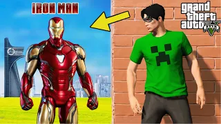 ကျွန်တော် Iron Man ရဲ့အမိုက်စားဝတ်စုံကိုခိုးခဲ့တယ်!!! | I Stole Iron Man’s Suit in GTA 5