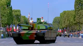 France MOD - Bastille Day Parade 2018 : Full Army Military Assets Segment [720p]