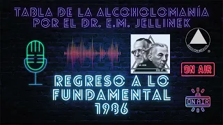 TABLA DE LA ALCOHOLOMANÍA POR E.M. JELLINEK | UN MIEMBRO MÁS DE ALCOHÓLICOS ANÓNIMOS