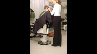 847 Daniela 2 electric chair haircut full video