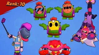 All Brawlers & Skins Losing Pose in Brawl Stars