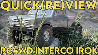 Crawler Canyon Quick(re)view: RC4WD Interco IROK 1.9"