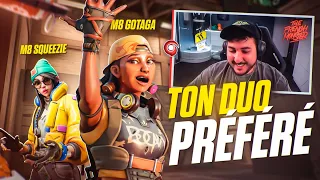 TON DUO PRÉFÉRÉ SUR VALORANT 😂 (ft. Squeezie)