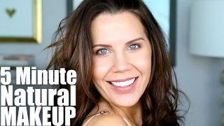 QUICK NATURAL SUMMER MAKEUP | 5 Minutes to Flawless - Tati (GlamLifeGuru)