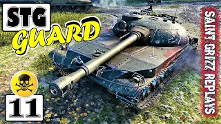 WoT STG Guard Gameplay ♦ Class 11 Frags ♦ Medium Tank Review