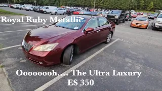 And another one 2008 Royal Ruby Lexus ES350 Ultra Luxury POV Test Drive Walkaround.SOLD$6800