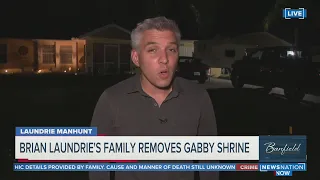 Confronted: Brian Laundrie’s family takes Gabby Petito shrine off front lawn | Banfield