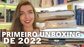 Livros recebidos e compras que fiz em janeiro de 2022 | #unboxing por Ana Lis Soares