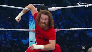 Sheamus W/ Brawling Brutes vs Sami Uso W/ The Bloodline - WWE Smackdown Live 12/2/22 (Full Match)