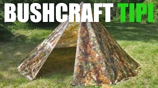 Bushcraft DIY Tarp Tipi (Teepee) - Bushcraft Heroes