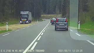 dashcam France  abruti