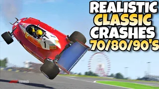 F1 REALISTIC CLASSIC CRASHES 70/80/90'S #9