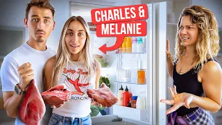 CHARLES & MÉLANIE BALANCENT LEUR FRIGO ! (du foie et du pâté au petit déjeuner...)